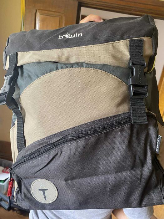 Btwin - 2 Bolsas bagageira de transporte  para bicicletas. Novas