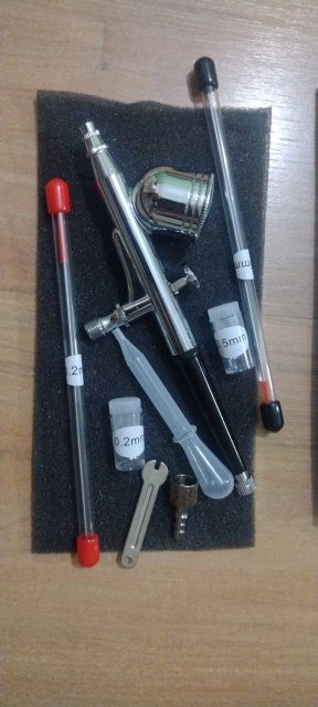 Професійний Аерограф металевий аэрограф комплект авто покраска арт