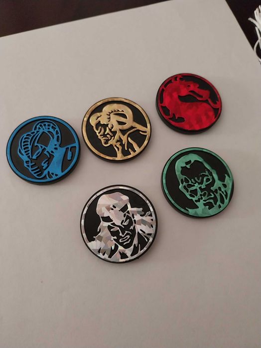 Lote 5 Master Cap Plastic Slammers, Dunkin, raros e colecionáveis