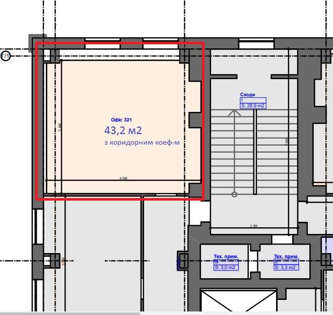 Офіс в БЦ на Подолі, 44 м.кв. Власник