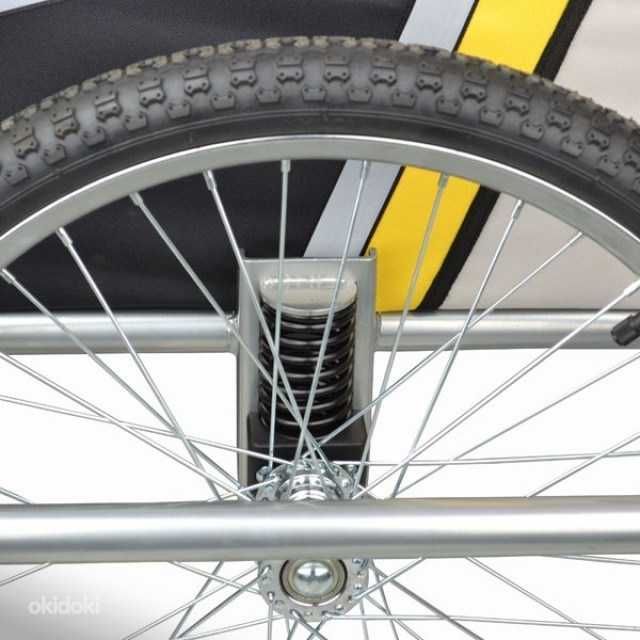 TUK TUK 2 em 1 ___ atrelado bicicleta ou carrinho de transporte 2x crianças ou animais