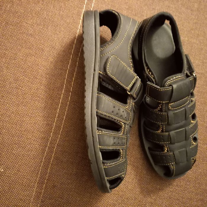 Sandały na rzepy meskie