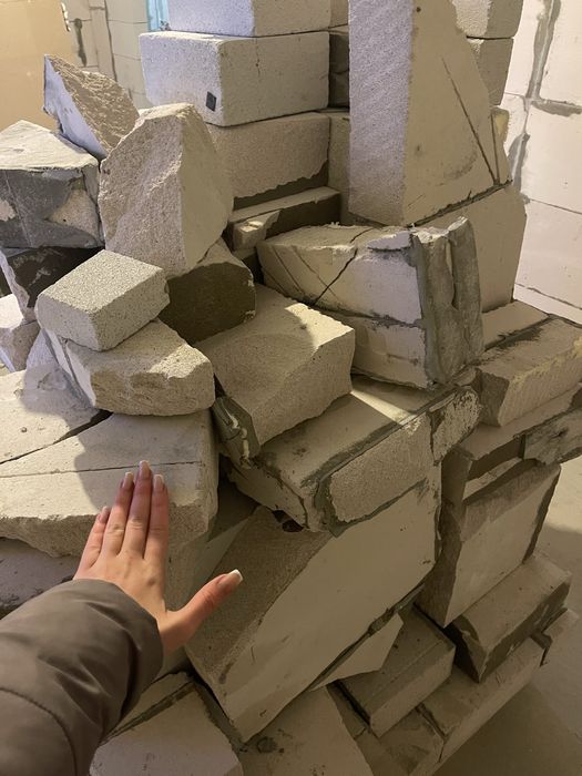 Газоблоки (б/у), 1-1.5 куба.