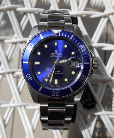 Zegarek Diver Croton Swiss automatic ETA 2824