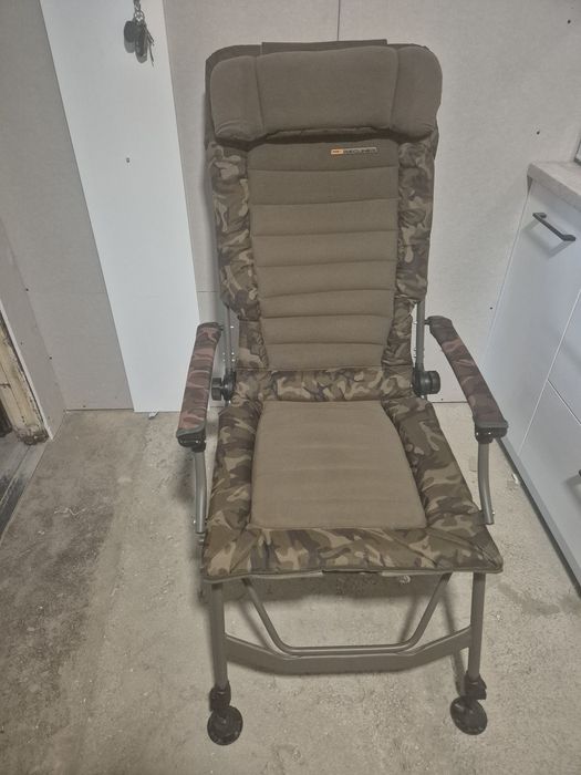 Fox Super Deluxe Recliner Highback Chair - krzesło wędkarskie