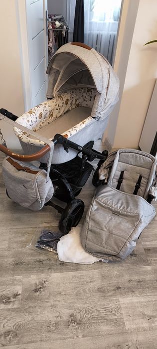 Wózek Bebetto Luca 2w1 Szary