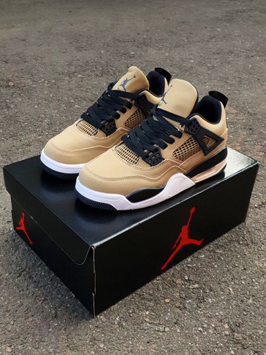 Buty Nike Air Jordan Retro 4 Fossil 36-45 unisex trampki sneakersy