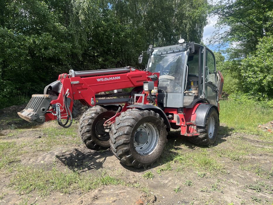 Weidemann 3070 cx80 weidemann schaffer ładowarka przegubowa teleskopowa
