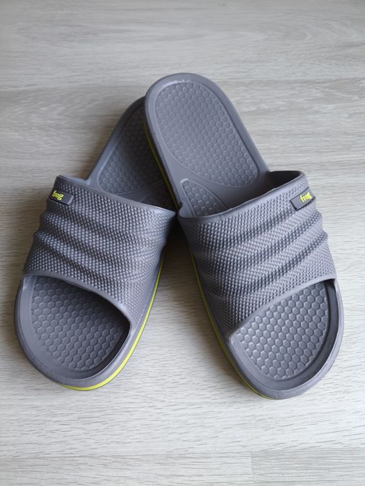 Klapki męskie basenowe, szare , rozmiar 45