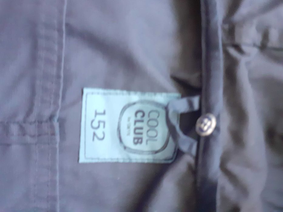 Kurtka Parka granatowa 152cm. Wiosna-jesień