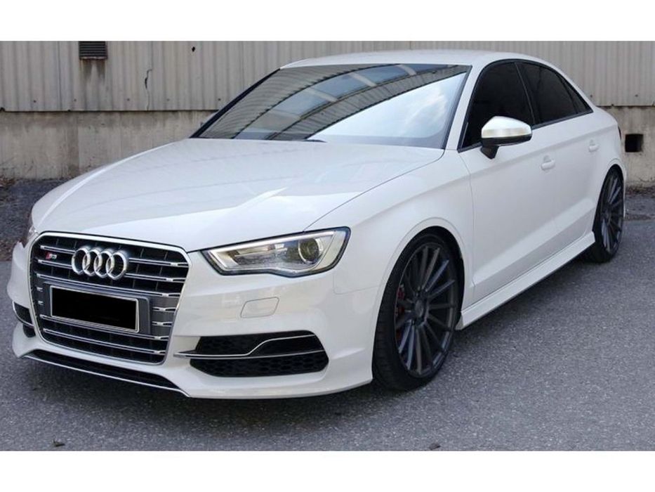 Audi A3 2012-2020 рр. Бокові пороги DPT (SD, Під фарбування)