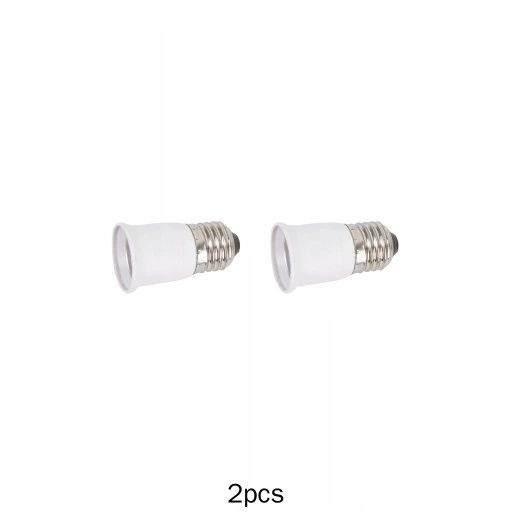 2x podstawa z przedłużaczem e27 do e27 podstawa