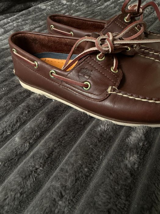 Sapatos de vela em pele 42 Timberland