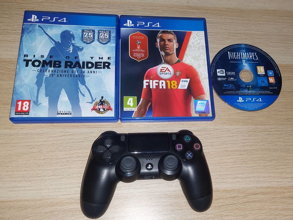 Ps4 Slim 500 Gb + 1 Comando Original + Oferta 3 Jogos.