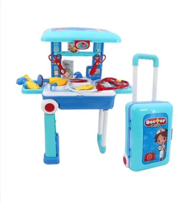 Игровой набор доктора Toysclub Doctor в чемодане с ручкой больница