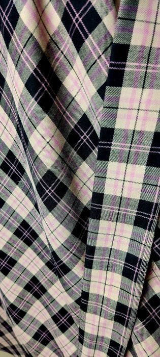 Sukienka  z wiskozy w kratkę roz. 4042/44