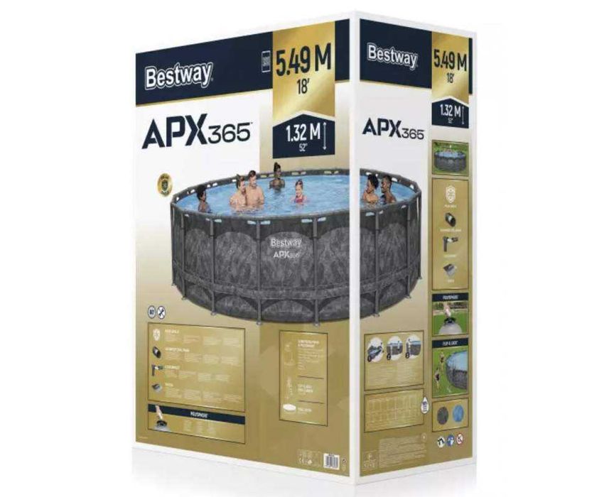 Bestway 561KC, каркасный бассейн 549 x 132 см APX 365
