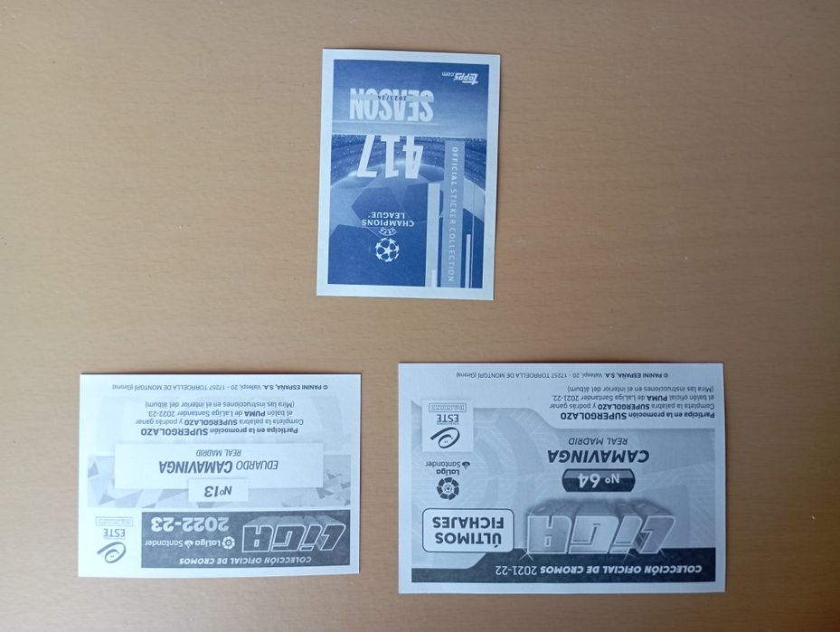 Cromos Eduardo Camavinga