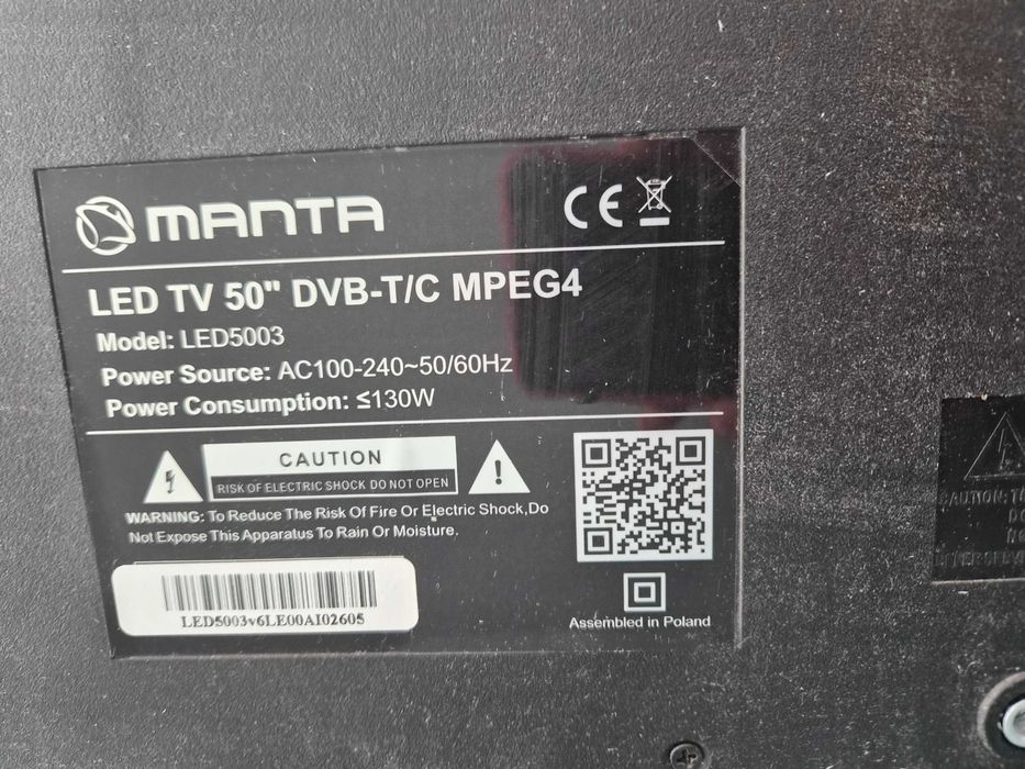 Telewizor MANTA 50"