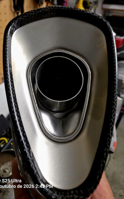 Silenciador Akrapovič para a Honda CB1000R/CB1000RA SC80,+2018 homologação E26 92R-01 8114