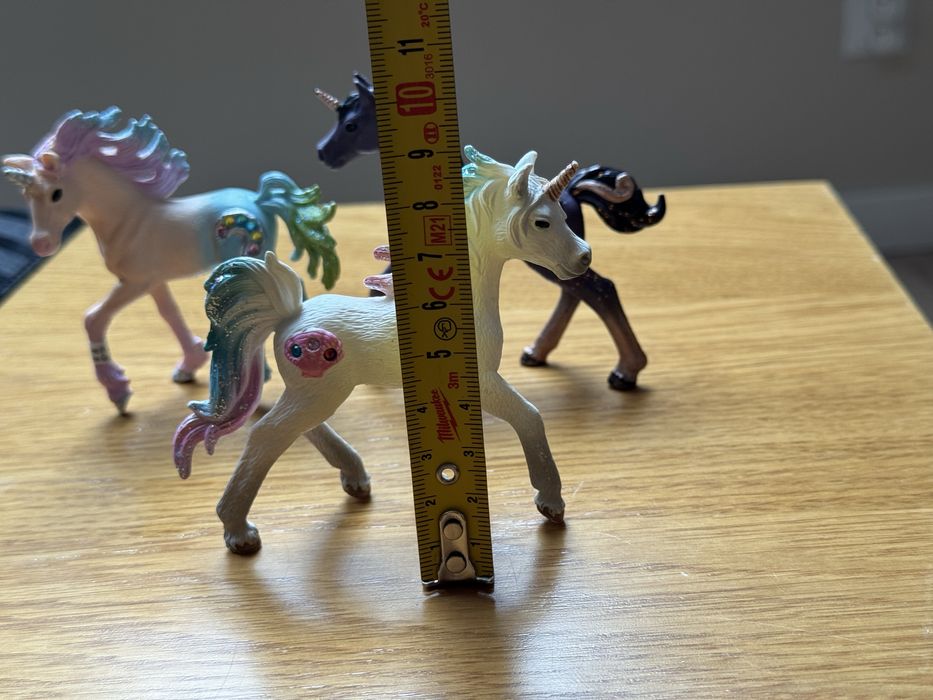 Schleich jednorożce 7 szt