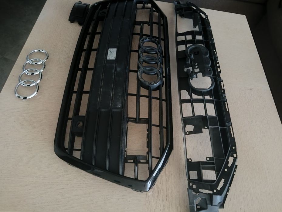 Atrapa grill audi A6 c8 S-Line Black radar zaślepka ORI igła stan