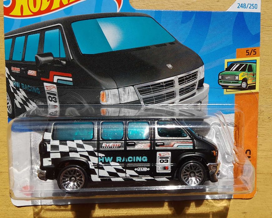 Dodge van, hot wheeles