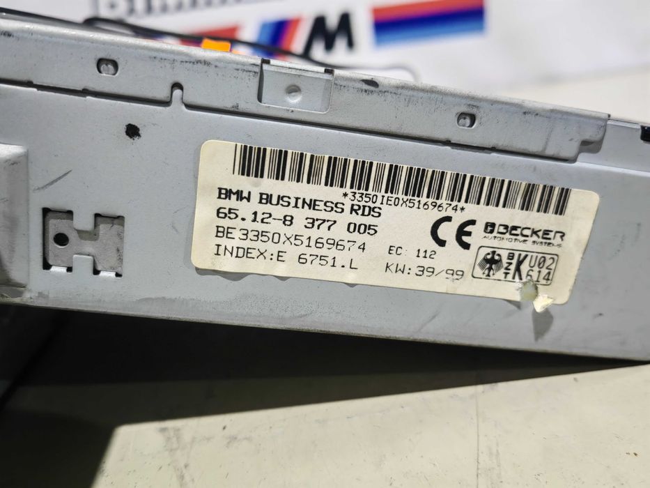 Radio Business Rds BMW serie 5 e 7 E38/E39 8377.005