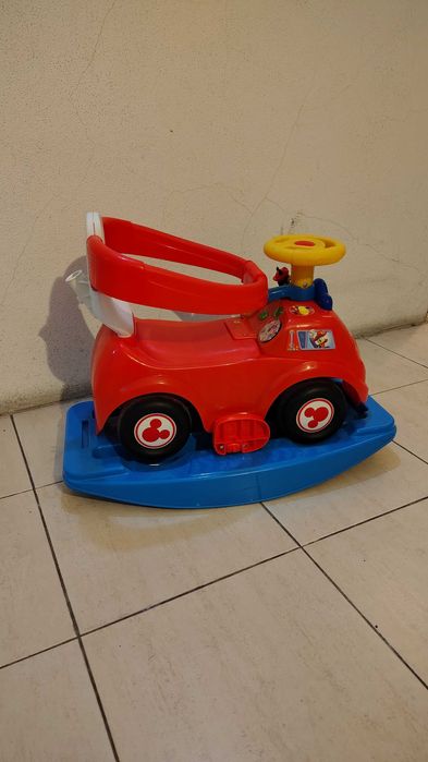 Andador 4 em 1 Com Luzes e Som Mickey
