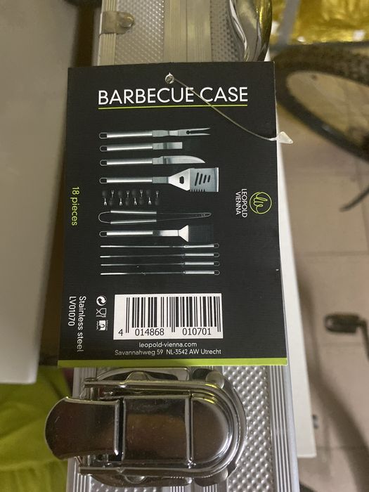 Zestaw do grila, zestaw grilowy Barecue case