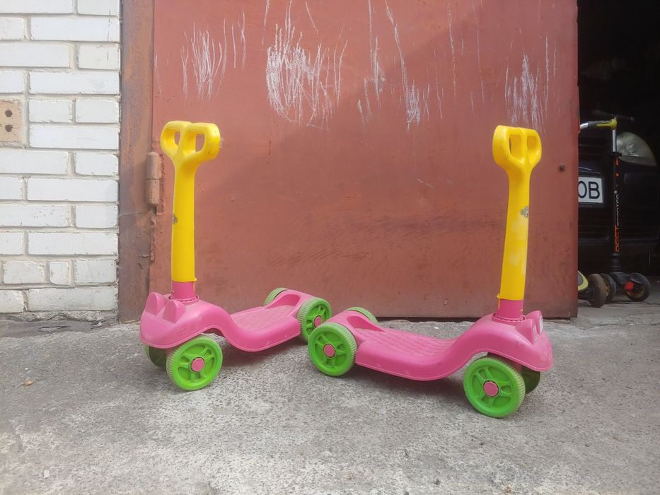 Самокат на 2 рочки
