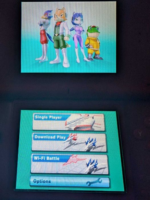 nintendo nds ds starfox command