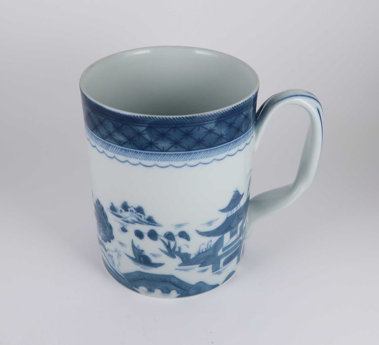 Grande Caneca Mottahedeh Blue Canton Vista Alegre