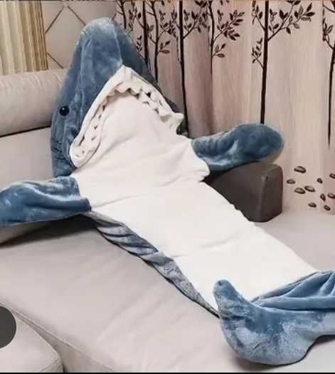 Śpiwór rekin  dla dzieci