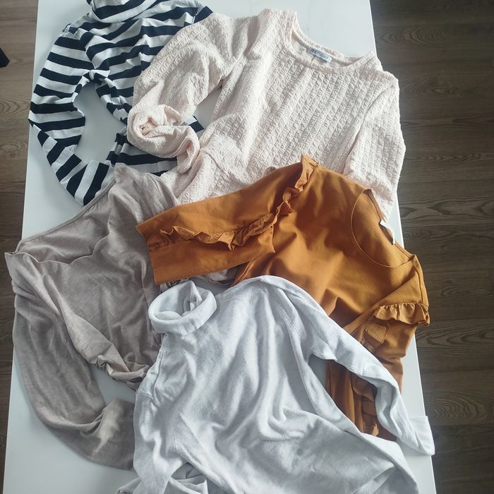 Zestaw zimowych bluzek Zara s