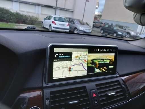 Radio Android BMW X5 E70 X6 E71 F15 F16 wifi Bluetooth gps + kamera cofania