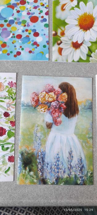 VENDO 7 Postais com multiplos motivos + envelopes