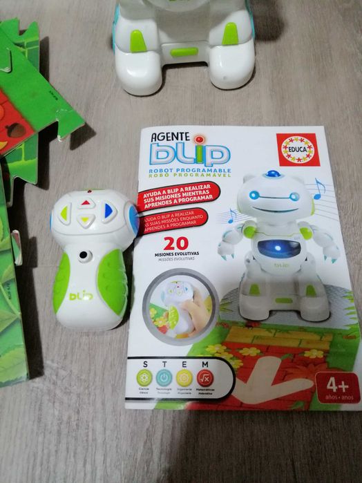 Robot programável, Agent Blip, Educa, 4 anos