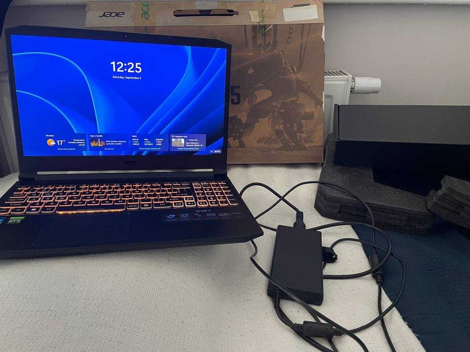 Laptop gamingowy Acer Nitro V AN515-57 (RTX3060, i5-11400H, 32gb RAM, 2x500gb SSD, 144Hz)