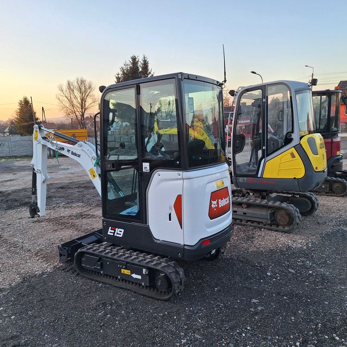 Bobcat E19 FABRYCZNIE NOWA 2025ROK Yanmar Kubota Cat JCB Volvo Wacker