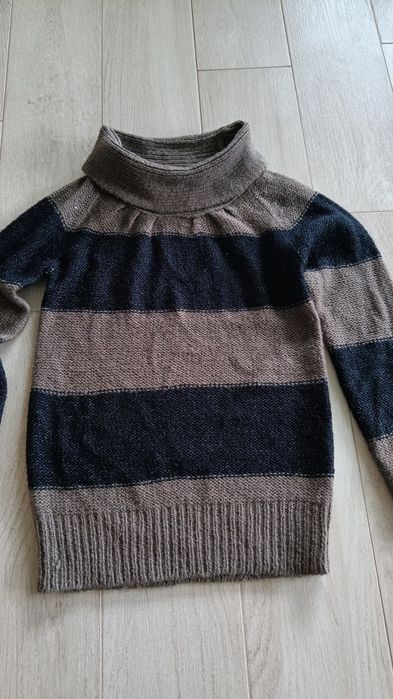 Sweter golf dziewczęcy