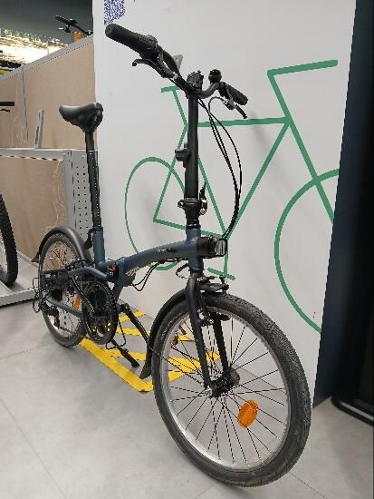 BICICLETA DOBRÁVEL FOLD 500 AZUL ESCURO