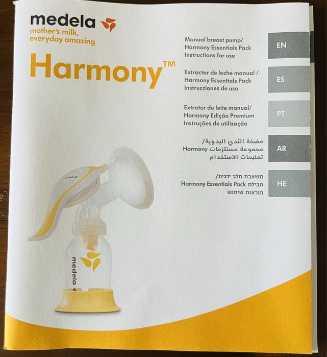 Bomba Tira-Leite Manual Harmony
