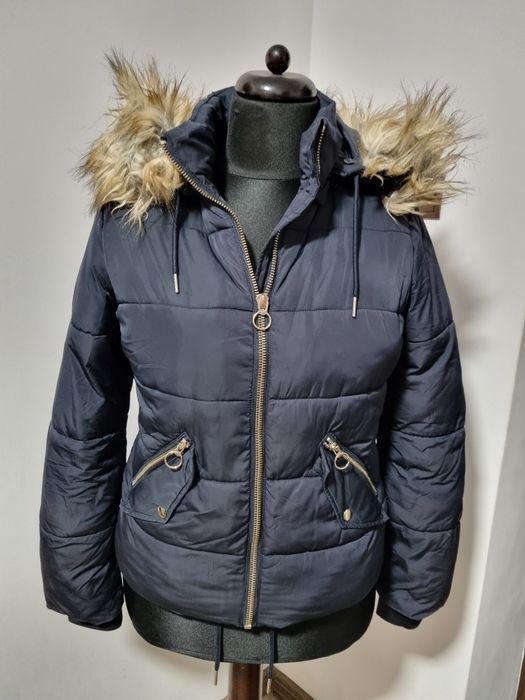 Granatowa kurtka TopShop Rozmiar 38 40