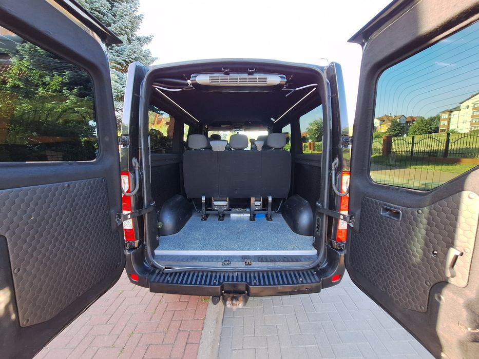 Opel Movano 2 x klima 9 osobowy master