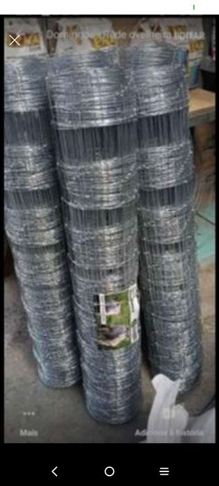 Rede ovelheira ligeira zincada