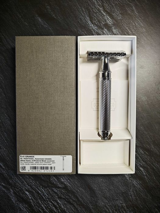 Станки для гоління Muehle (Muhle), Gillette + леза для гоління