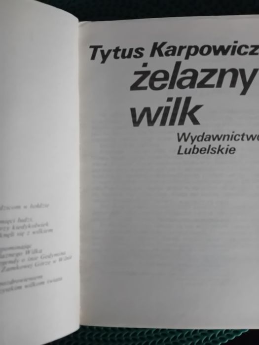 Żelazny wilk-Tytus Karpowicz