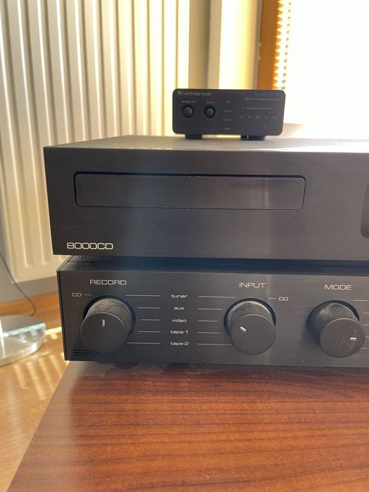 Audiolab 8200A + Audiolab 8000CD + Cambridge Audio Magic DAC 100