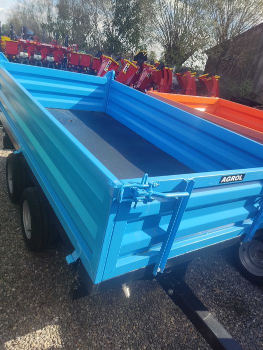 Przyczepa 2,5 tony z kiprem na 3 strony     POLSKI Producent